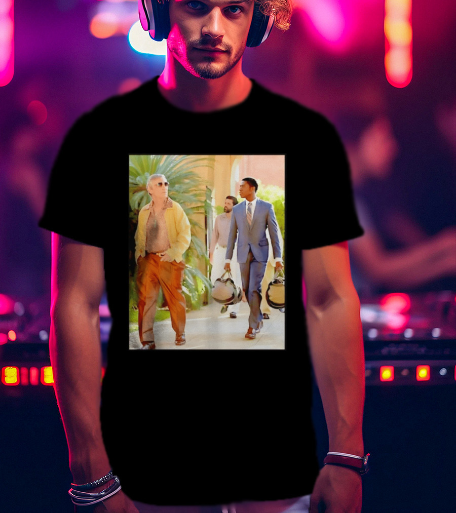 Snowfall TV Series Characters Franklin Saint Teddy McDonald Fashion Outfits T-Shirt