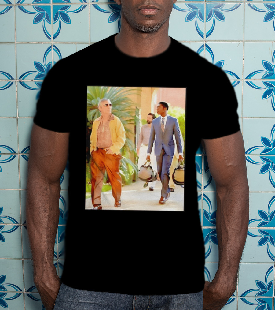 Snowfall TV Series Characters Franklin Saint Teddy McDonald Fashion Outfits T-Shirt
