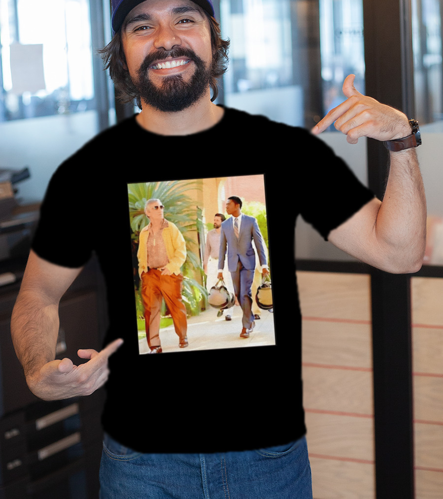Snowfall TV Series Characters Franklin Saint Teddy McDonald Fashion Outfits T-Shirt