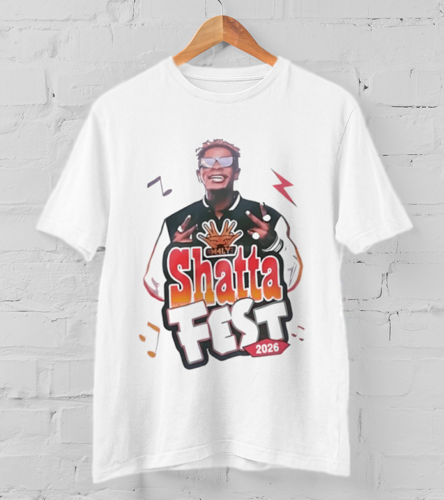 Shatta Wale Fest 2026 M4LY Dancehall Vibes Music Festival T-Shirt