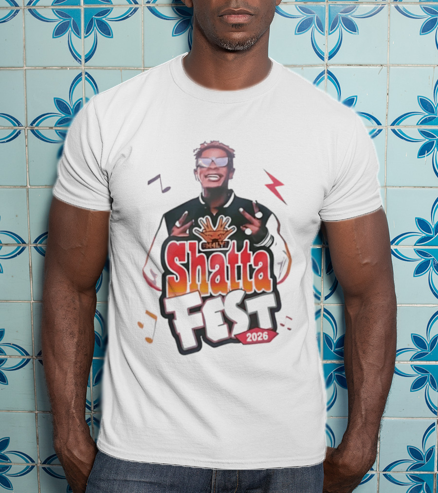 Shatta Wale Fest 2026 M4LY Dancehall Vibes Music Festival T-Shirt