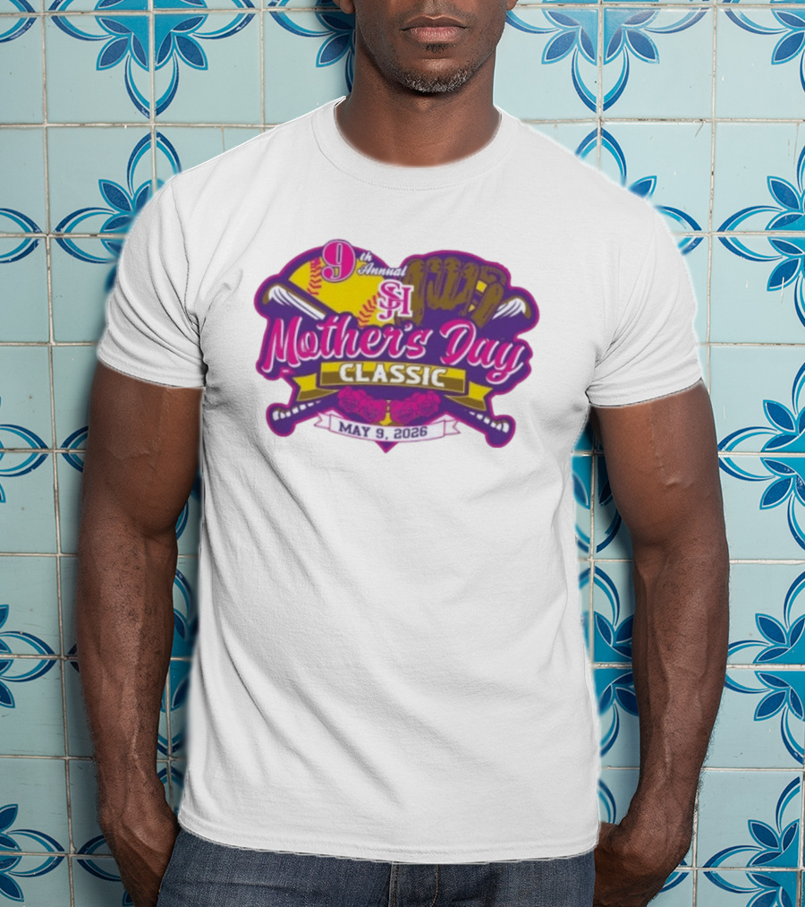 9th Annual SJ Heat Softball Mother's Day Classic May 9 2026 T-Shirt