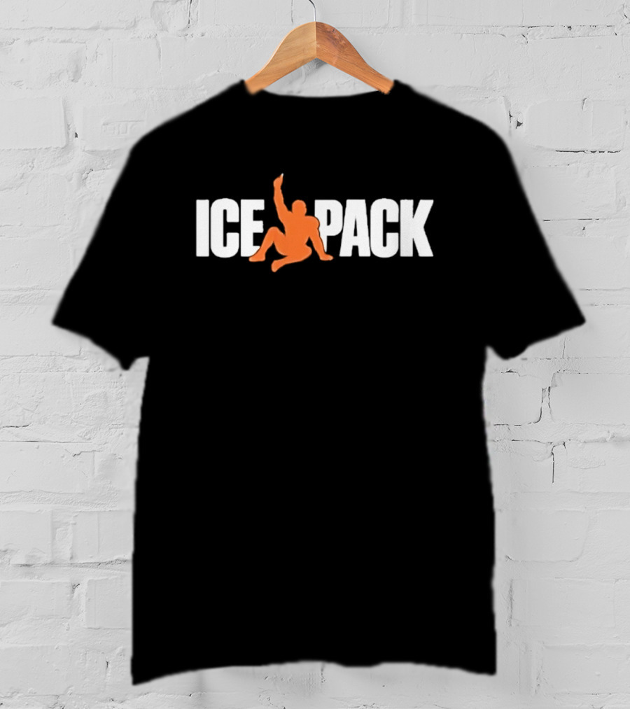 Ice Pack Bodybuilder Silhouette Fitness Motivation T-Shirt