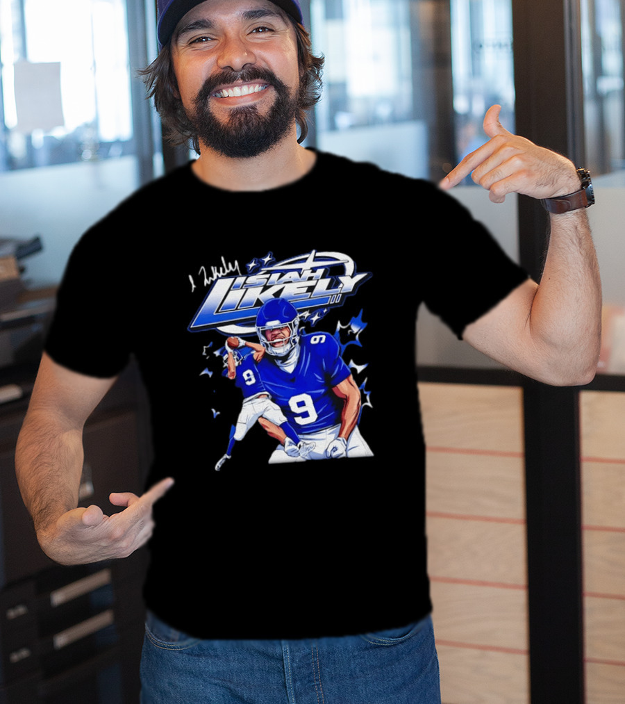 Isiah Likely Baltimore Ravens Number 9 Football T-Shirt