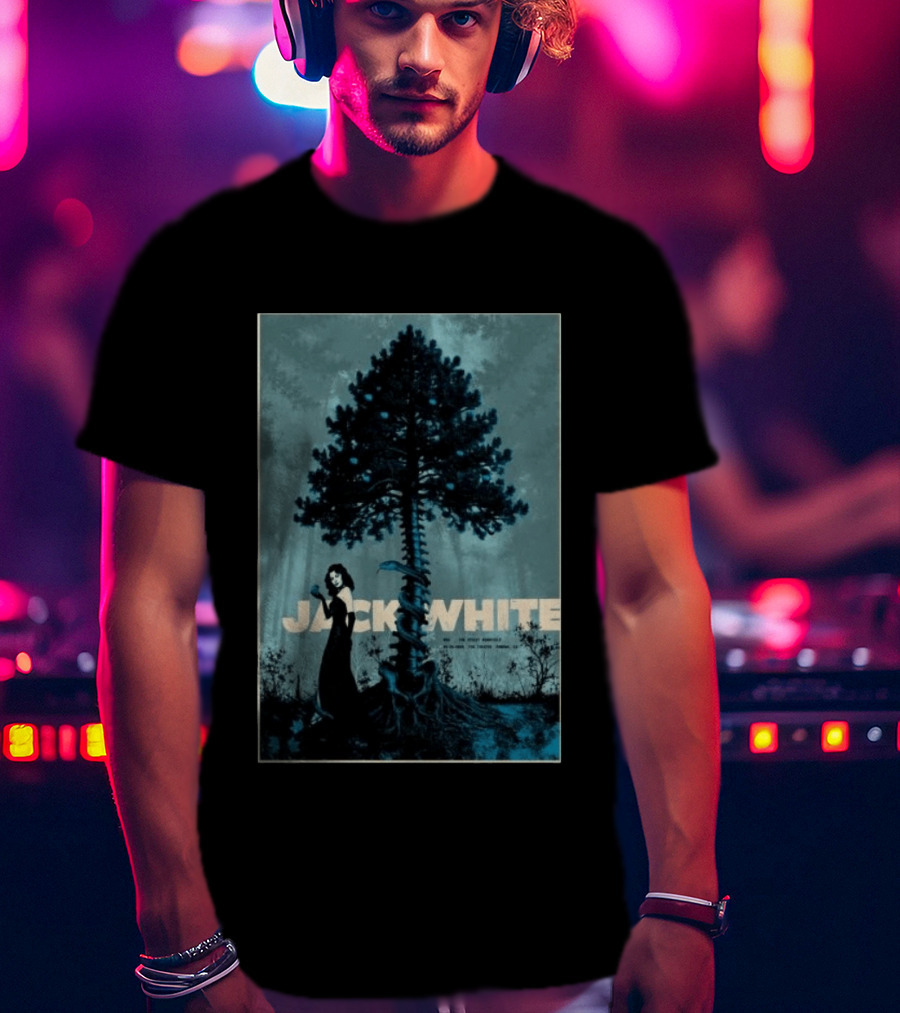 Jack White Fox Theater Pomona September 25 2026 Event T-Shirt