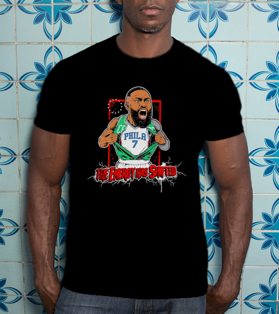 James Harden Philadelphia 76ers The Energy Has Shifted Phila 7 T-Shirt