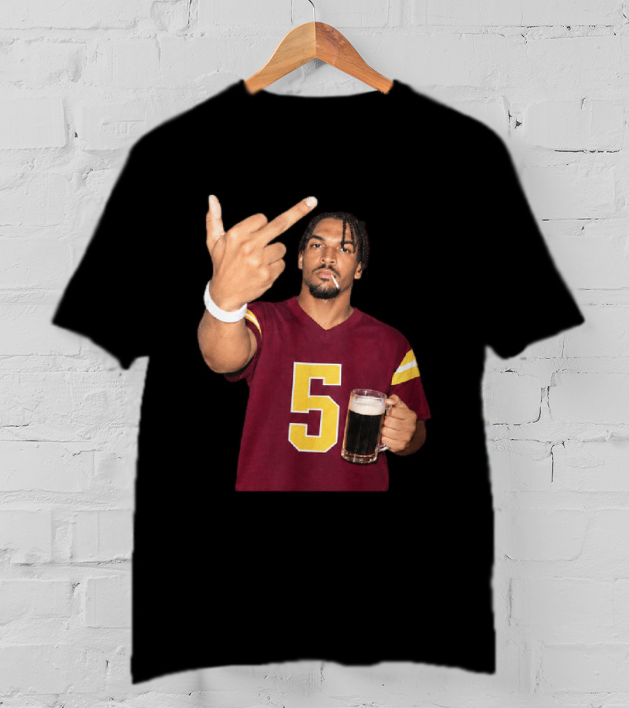 Jayden Daniels Middle Finger T-Shirt