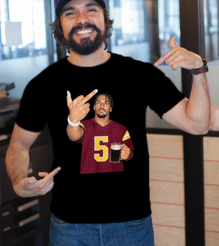 Jayden Daniels Middle Finger T-Shirt