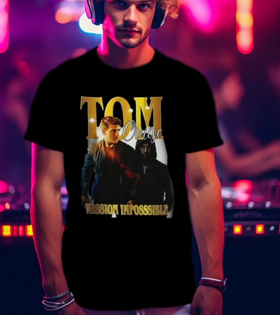 Tom Cruise Mission Impossible Two Men Standing Wearing Jackets T-Shirt