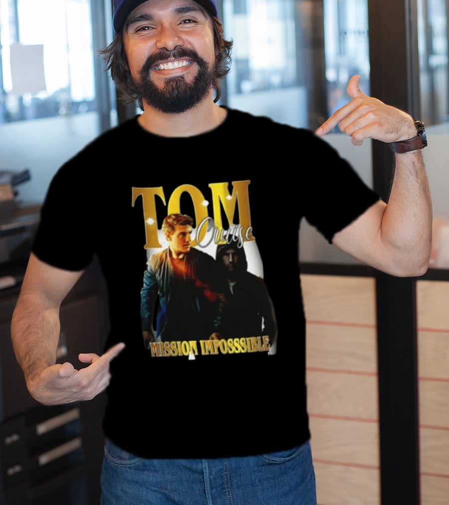 Tom Cruise Mission Impossible Two Men Standing Wearing Jackets T-Shirt