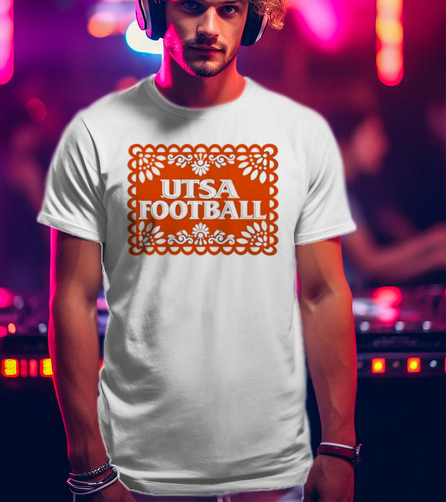 UTSA Football Papel Picado Roadrunners Team Spirit T-Shirt