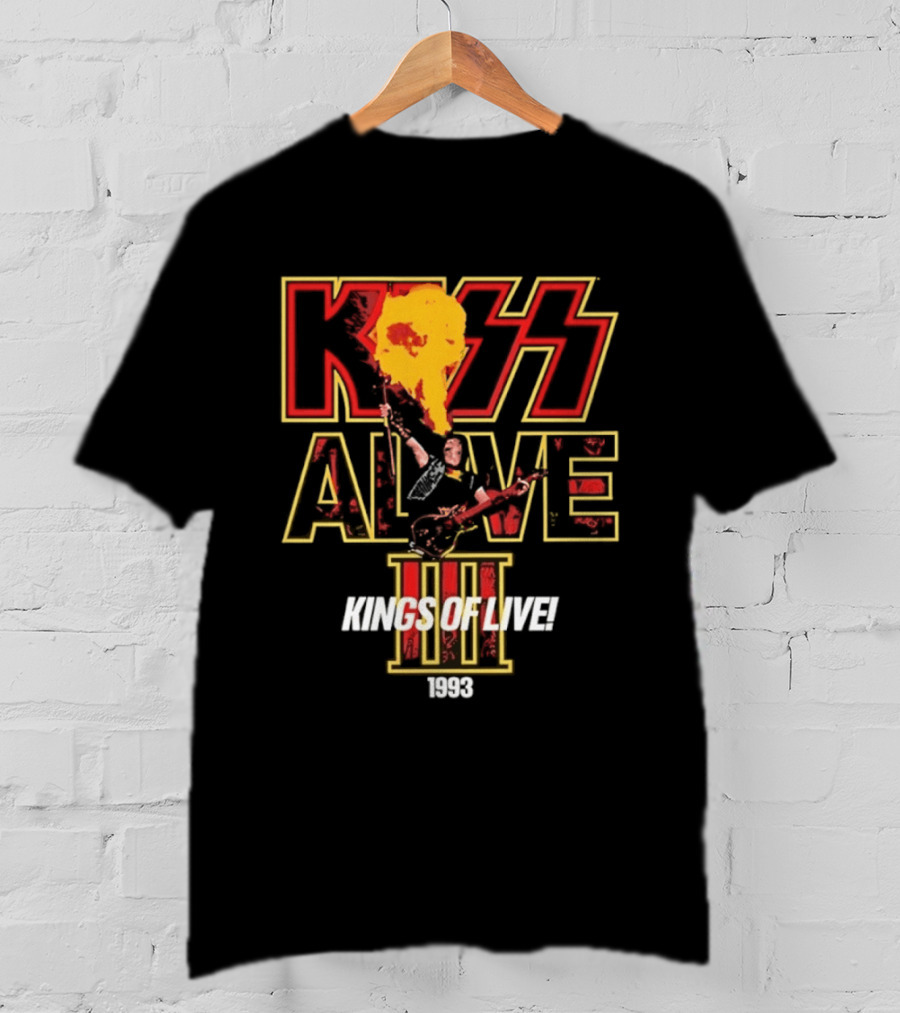 Kiss Alive III Kings Of Live 1993 T-Shirt