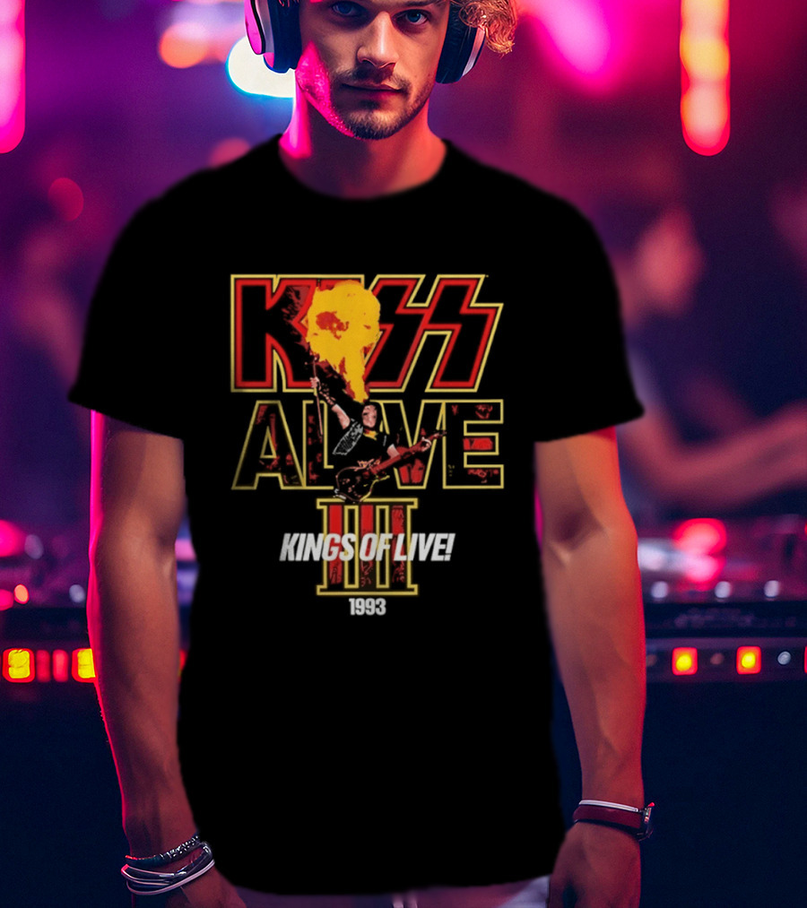 Kiss Alive III Kings Of Live 1993 T-Shirt