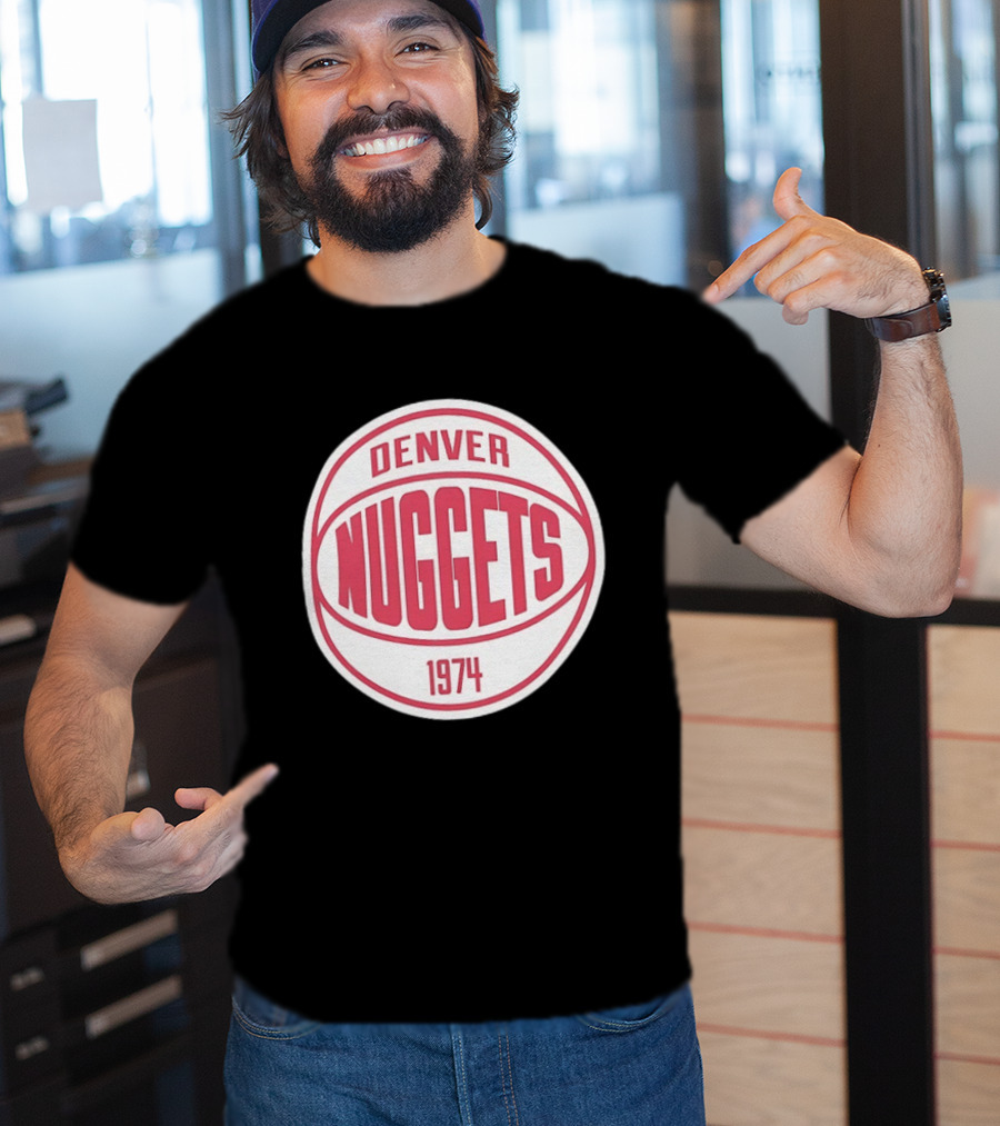 Denver Nuggets 1974 Vintage Basketball T-Shirt