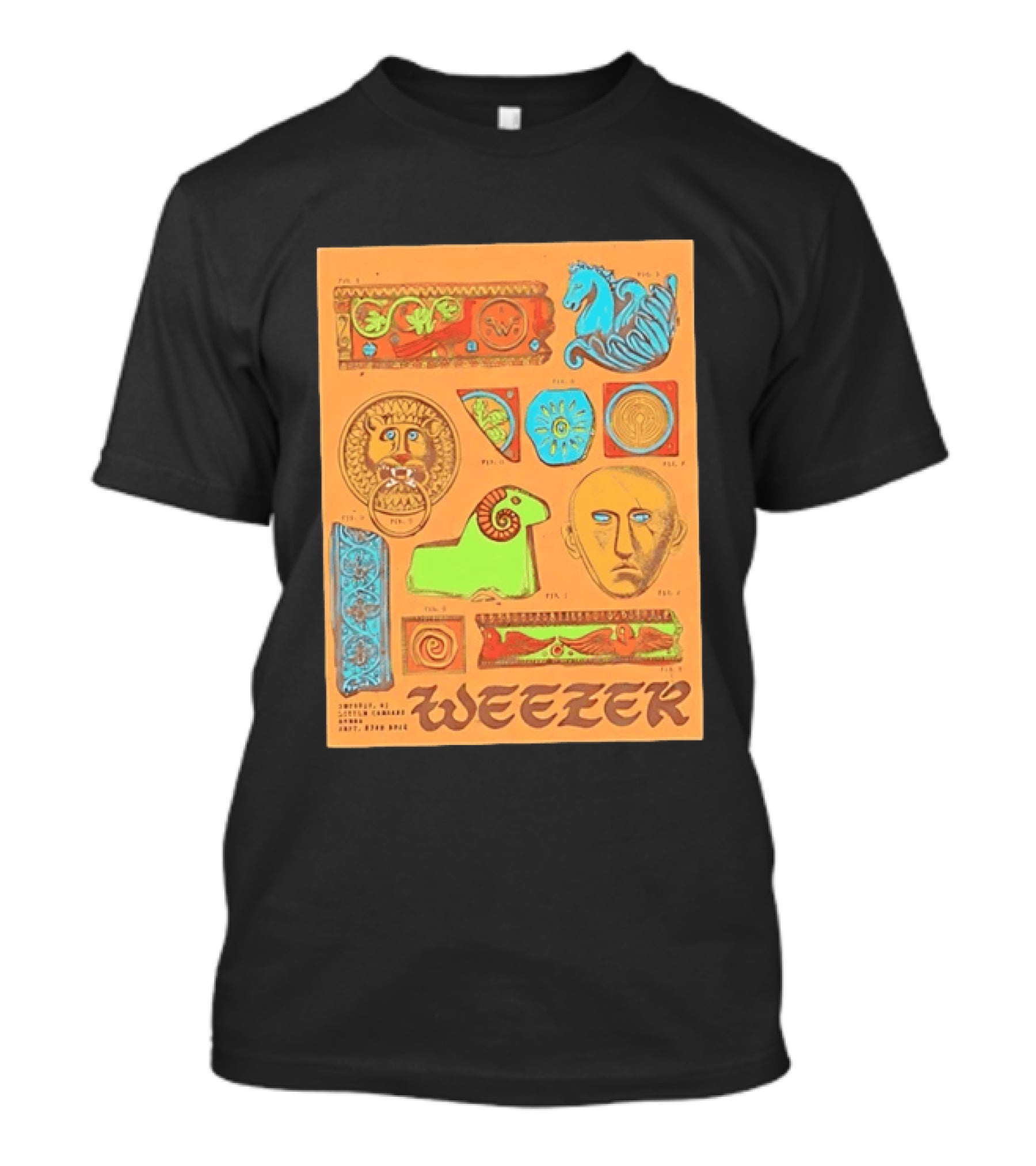 Weezer Detroit Little Caesars Arena September 27 2024 T-Shirt