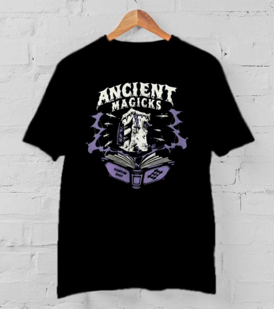 Ancient Magicks Spellbook Fantasy Gaming OSRS T-Shirt
