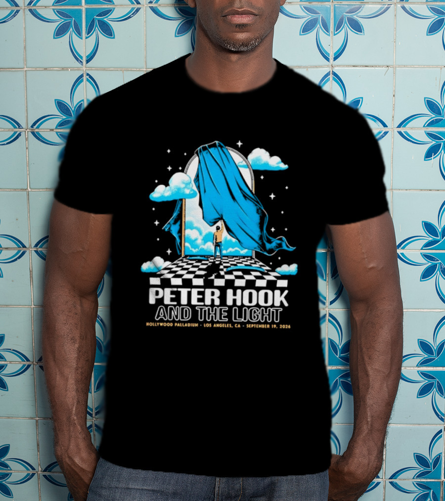 Peter Hook And The Light Live Concert Hollywood Palladium Los Angeles September 19 2026 T-Shirt
