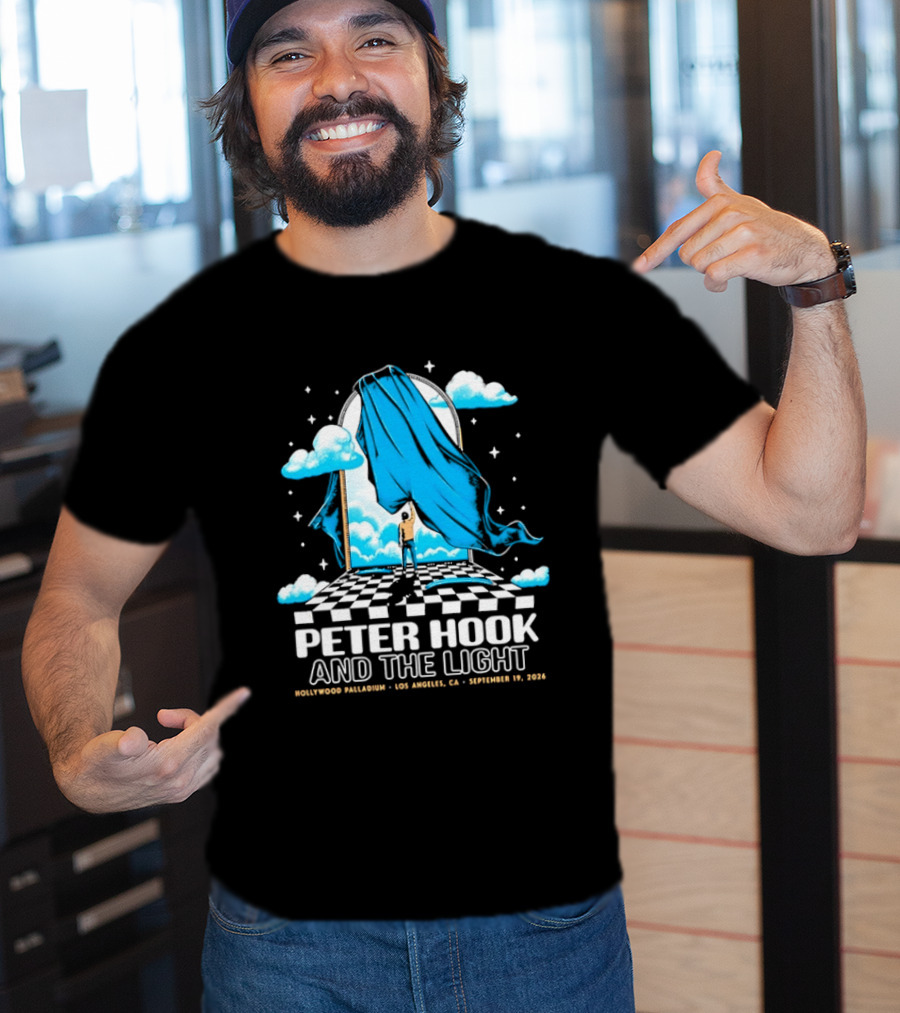 Peter Hook And The Light Live Concert Hollywood Palladium Los Angeles September 19 2026 T-Shirt