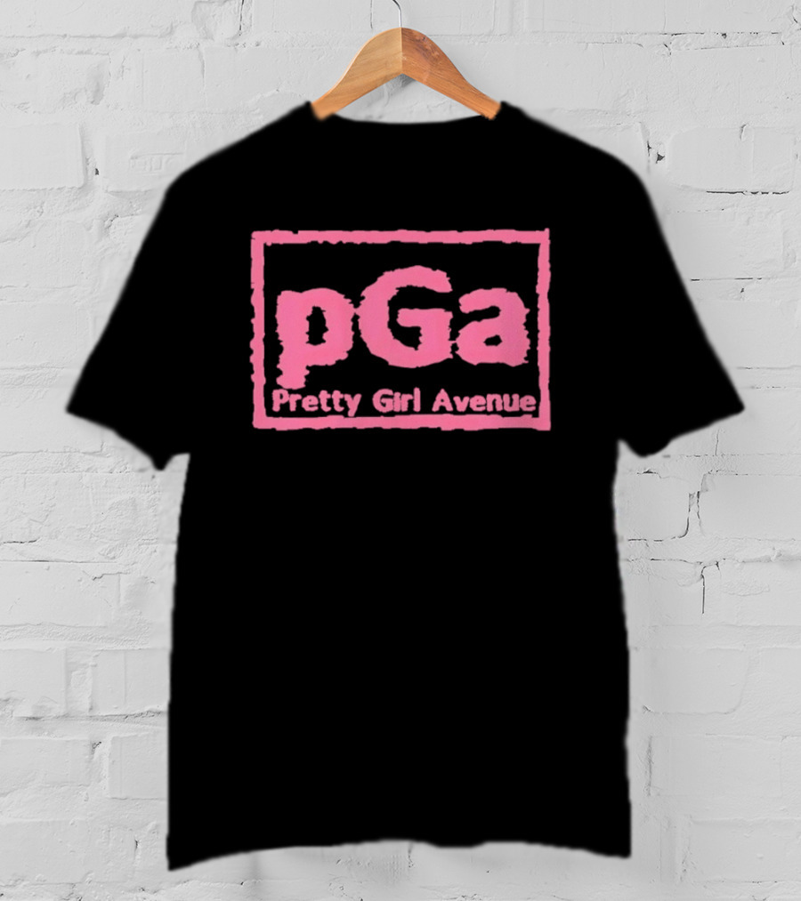 Pretty Girl Avenue PGa Fashion Brand Pink T-Shirt