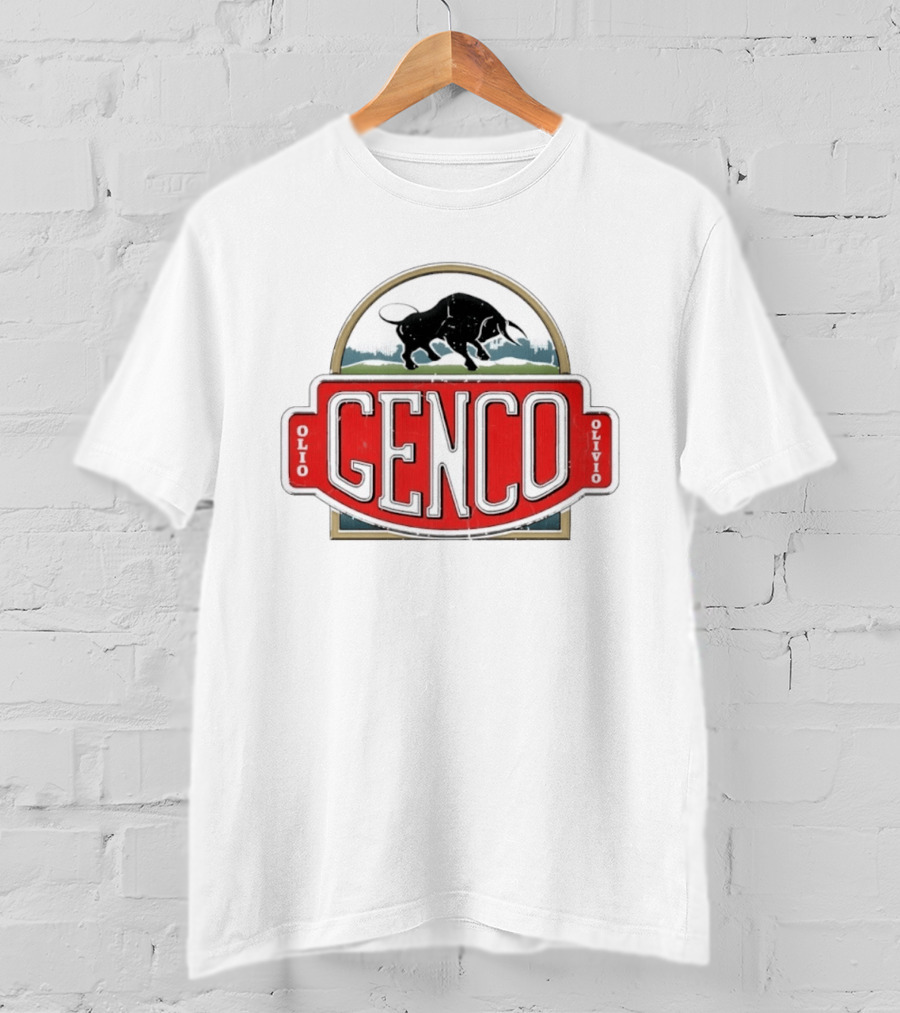Genco Olive Oil The Godfather Bull Symbol Olio Olivo T-Shirt
