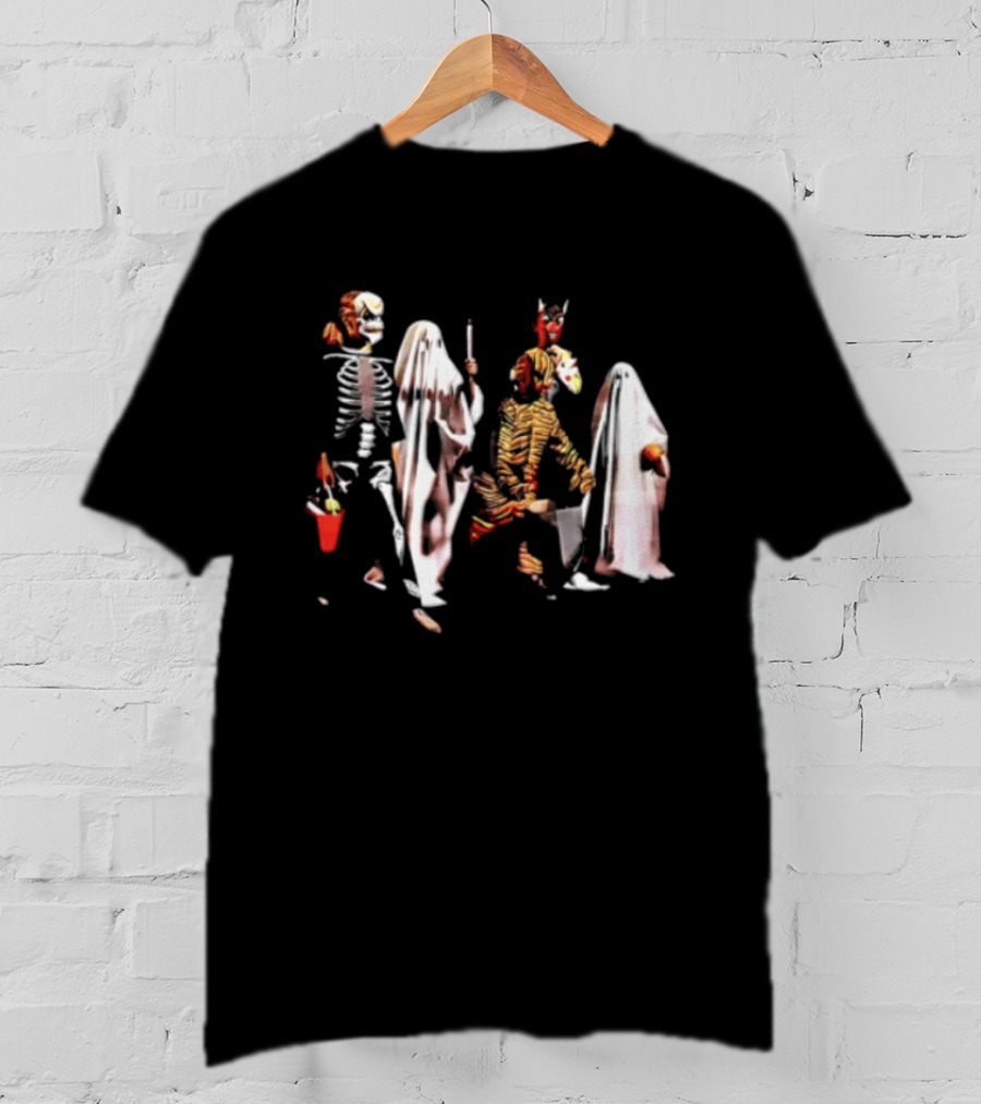 Skeleton Ghosts And Goblins Trick Or Treat Costumes For Kids Halloween T-Shirt