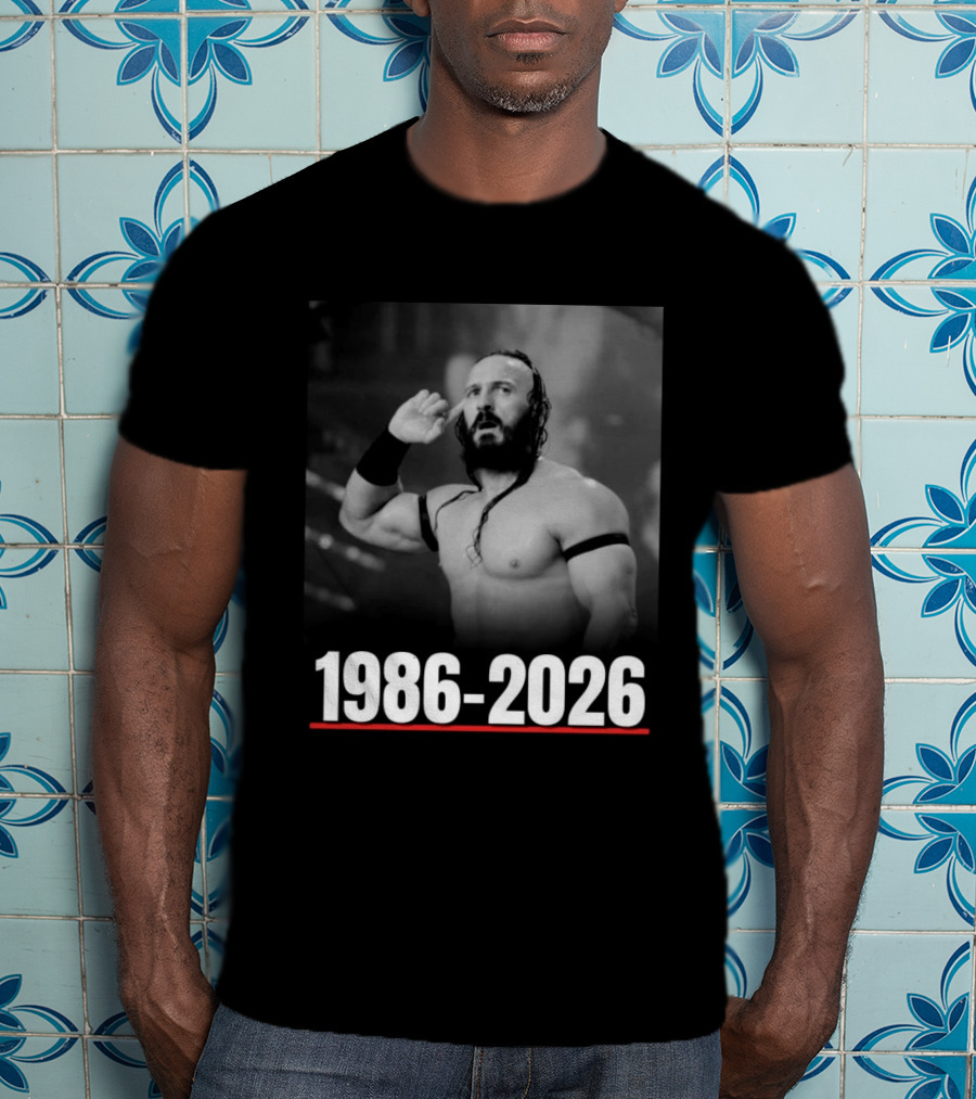 AEW Announced That Benjamin Satterley Known As Pac Passed Away 1986 2026 T-Shirt