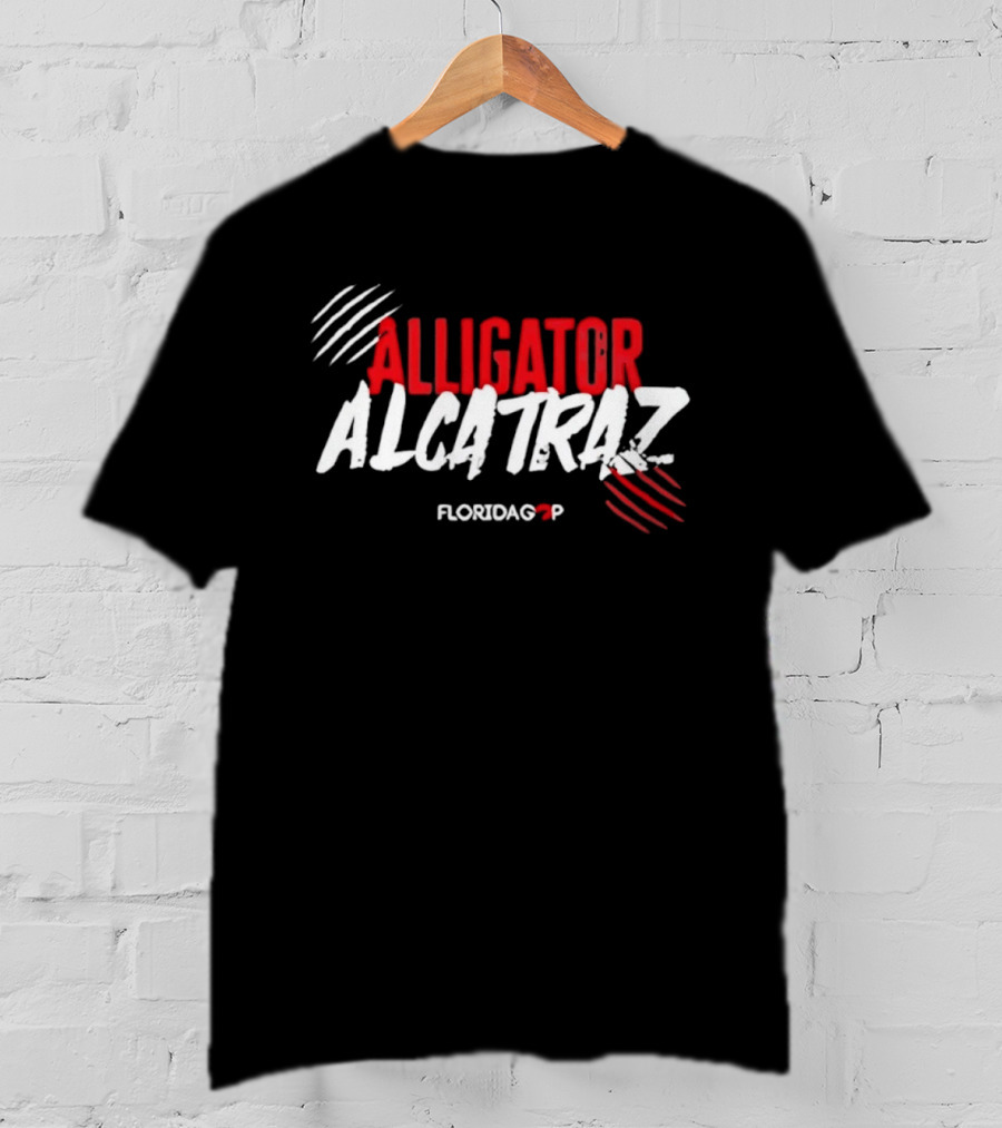 Alligator Alcatraz Florida Gop T-Shirt