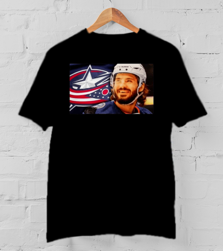 Columbus Blue Jackets Kirill Marchenko Latest Highlights T-Shirt