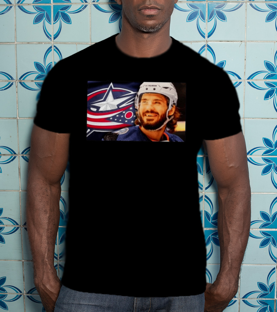 Columbus Blue Jackets Kirill Marchenko Latest Highlights T-Shirt