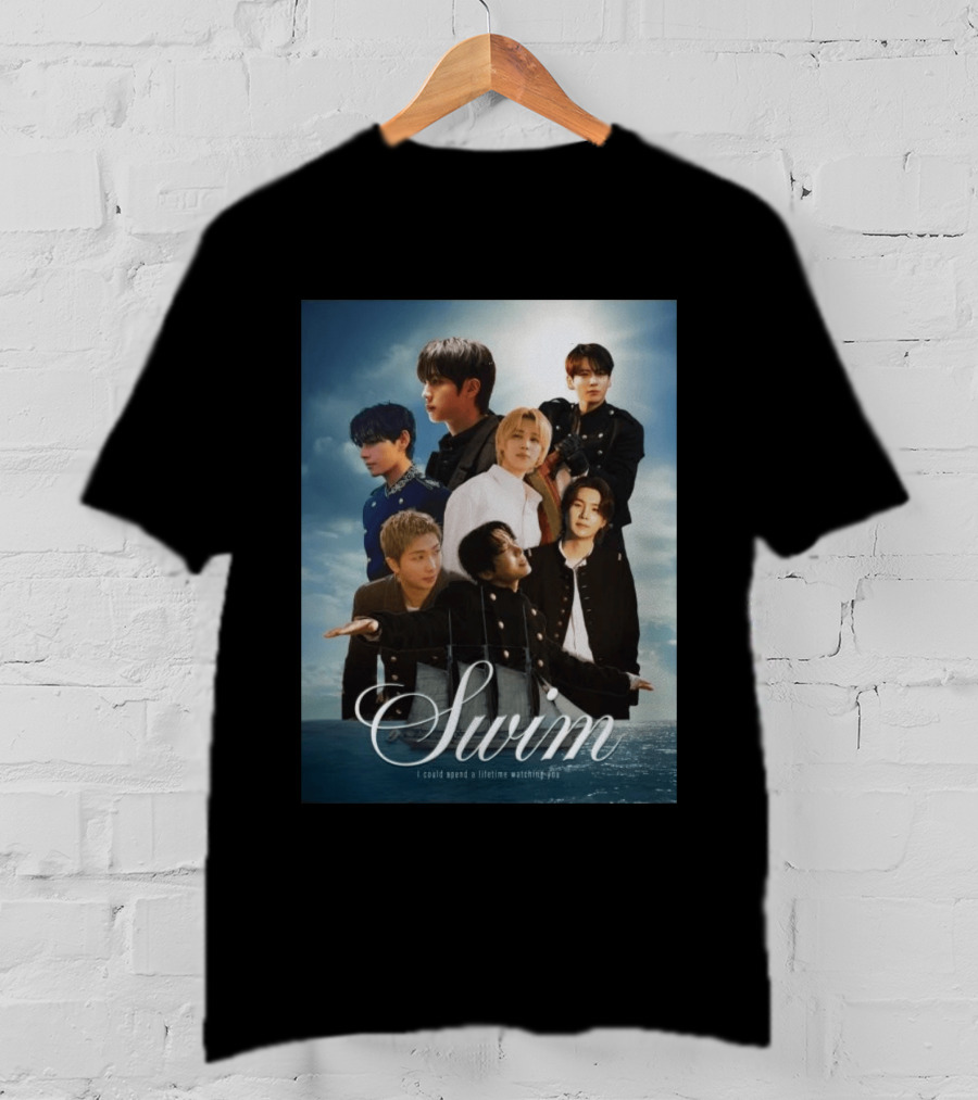 BTS Swim Song Of The Year VMAs Image With 'I Could Spend A Lifetime Ing You T-Shirt