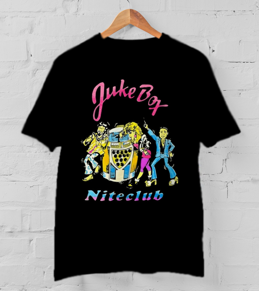 Juke Box Niteclub Retro Dance Party Vibes T-Shirt