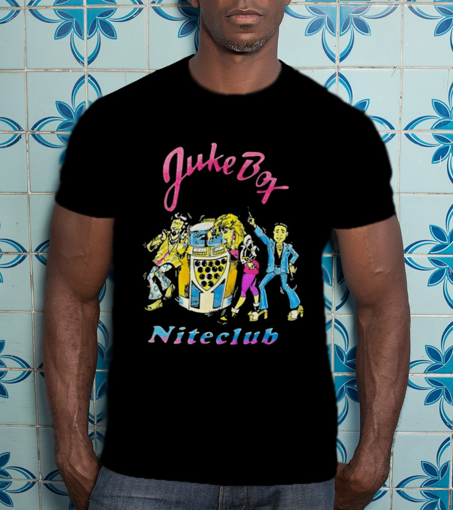 Juke Box Niteclub Retro Dance Party Vibes T-Shirt