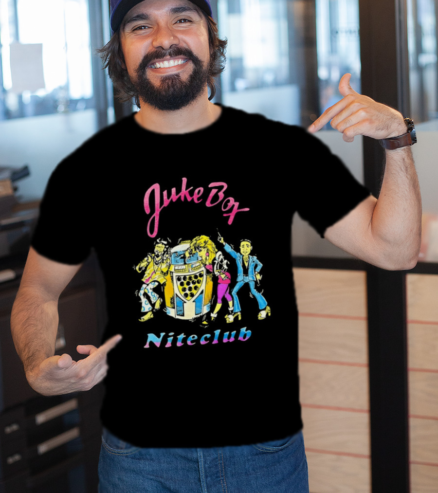 Juke Box Niteclub Retro Dance Party Vibes T-Shirt