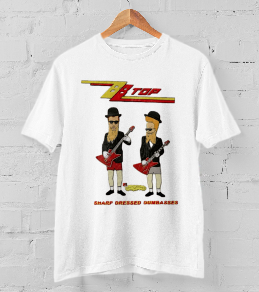 BB Top Beavis And Butt Head Sharp Dressed Dumbasses T-Shirt