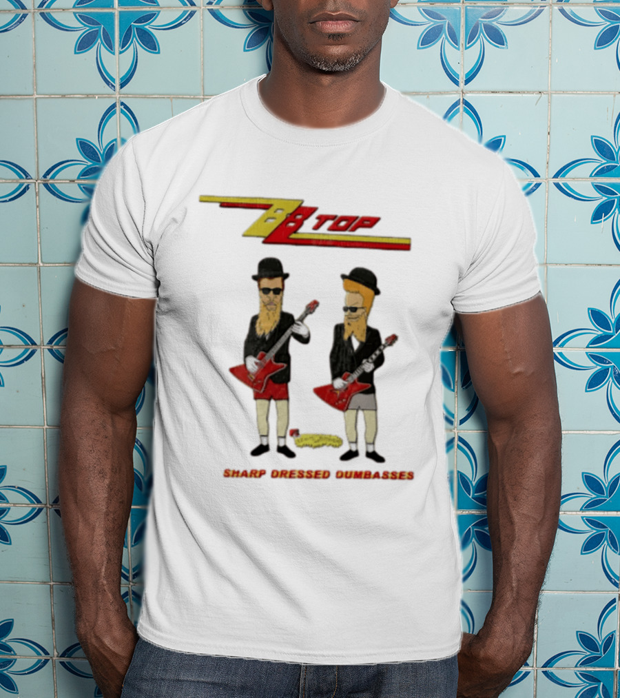 BB Top Beavis And Butt Head Sharp Dressed Dumbasses T-Shirt
