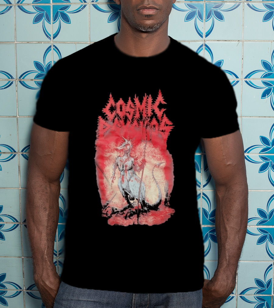 Cosmic Psychos Devil Kangaroo Australian Punk T-Shirt
