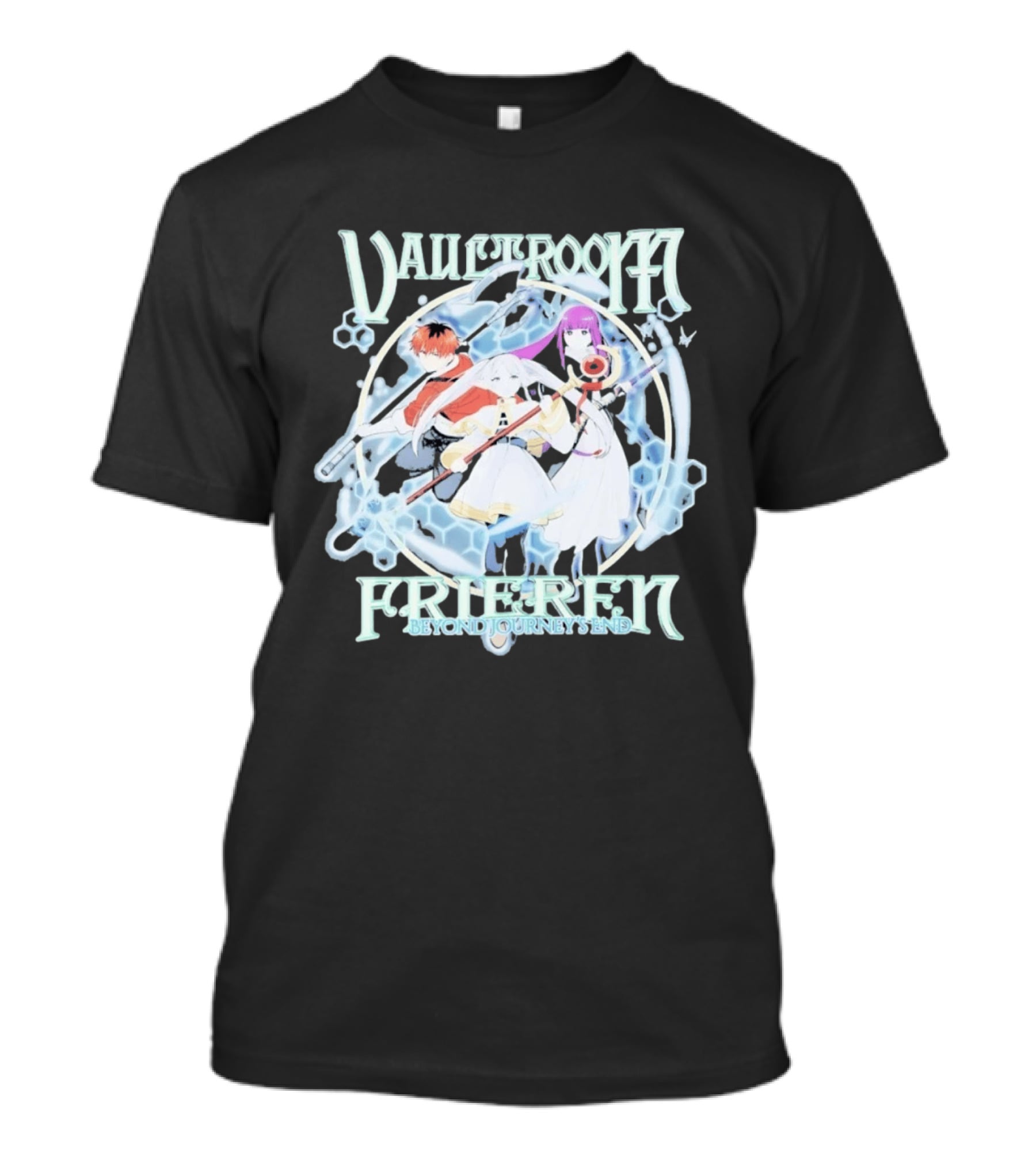 Vaultroom Frieren Beyond Journey's End Character Circle T-Shirt