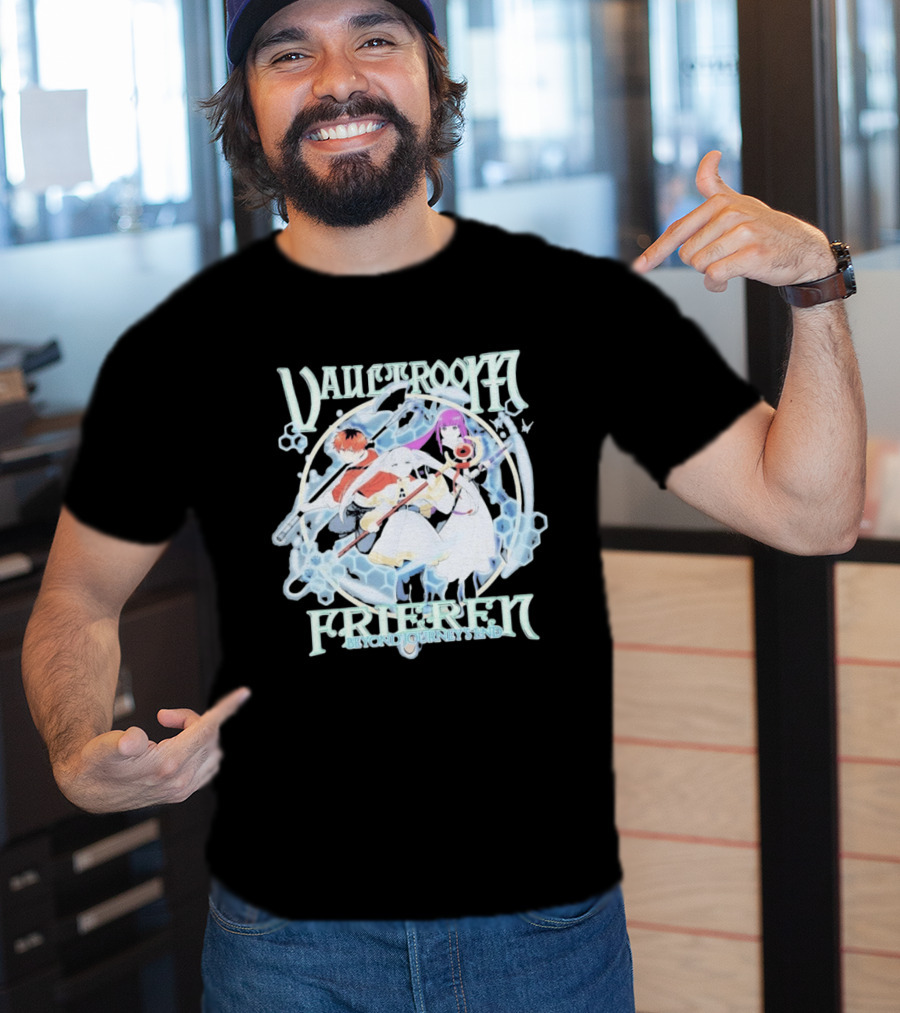 Vaultroom Frieren Beyond Journey's End Character Circle T-Shirt