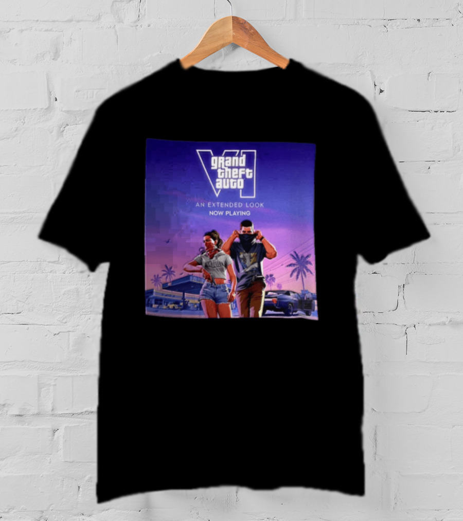 Grand Theft Auto VI Lucia Jason An Extended Look Now Playing T-Shirt