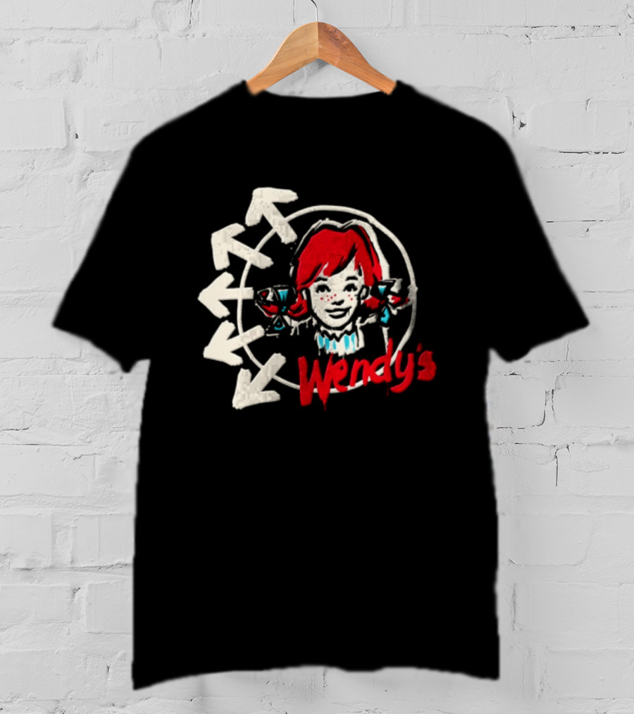 Wendy's Songs To Listen To In A Parking Lot Two Sided Bow Arrows T-Shirt