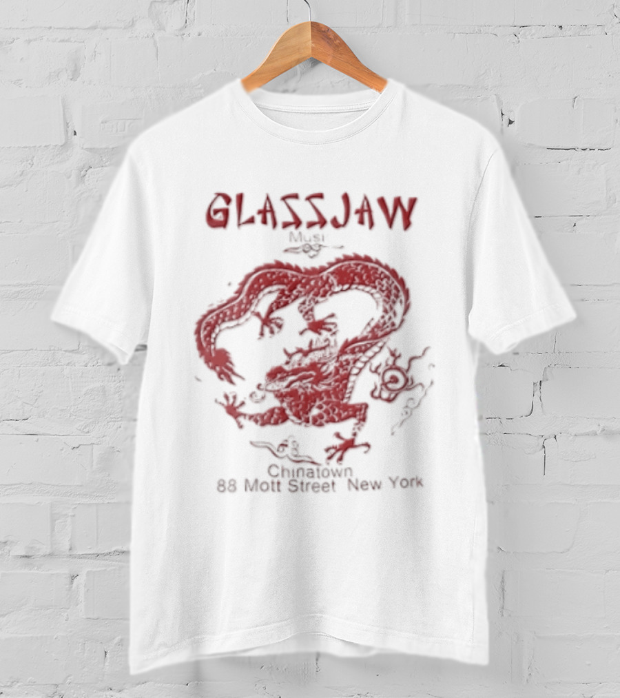 Glassjaw Chinatown Dragon 88 Mott Street New York T-Shirt