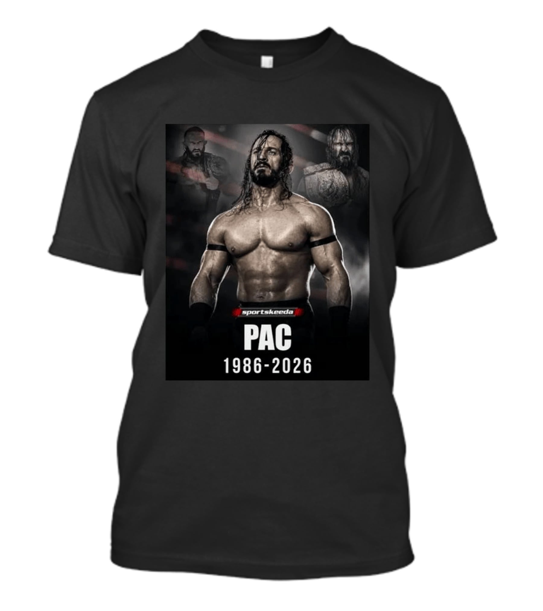 Sportskeeda Pac 1986 2026 Wrestling T-Shirt