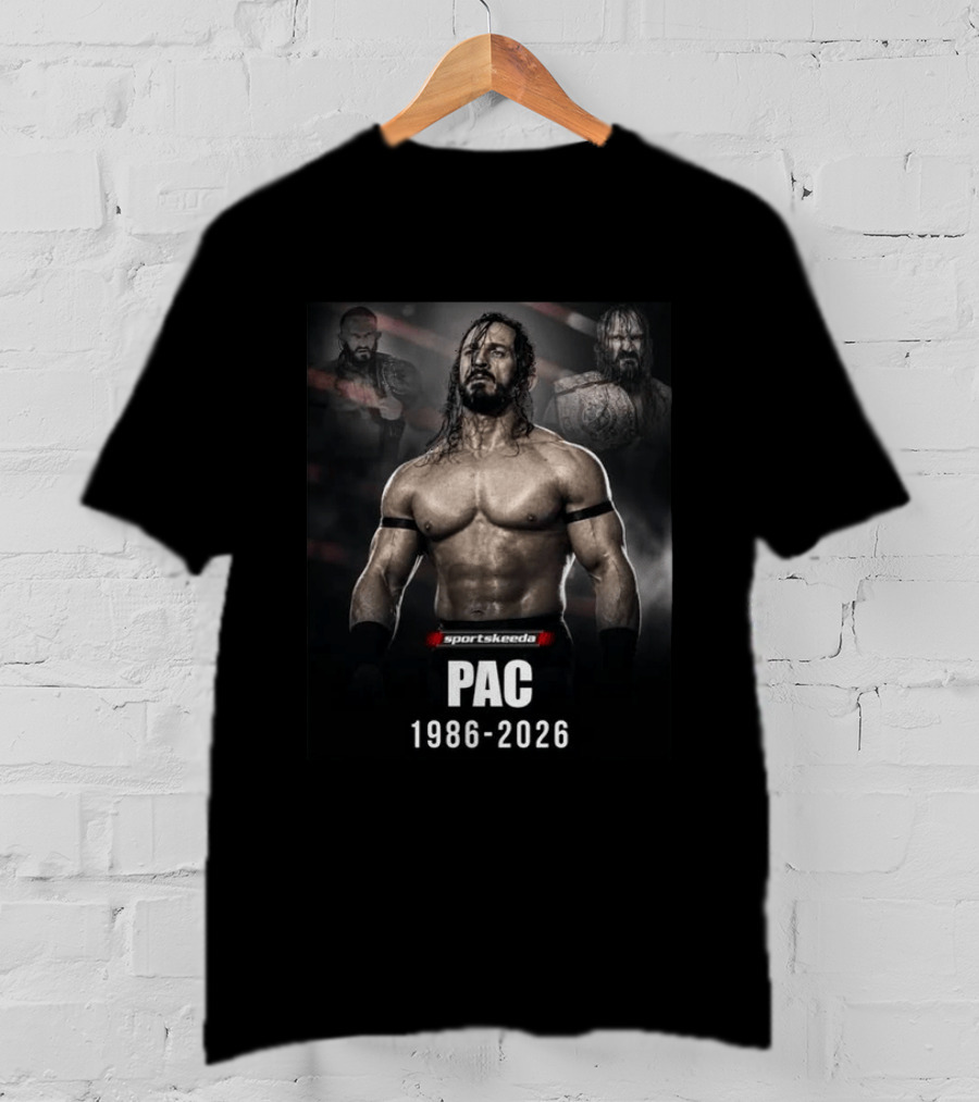 Sportskeeda Pac 1986 2026 Wrestling T-Shirt
