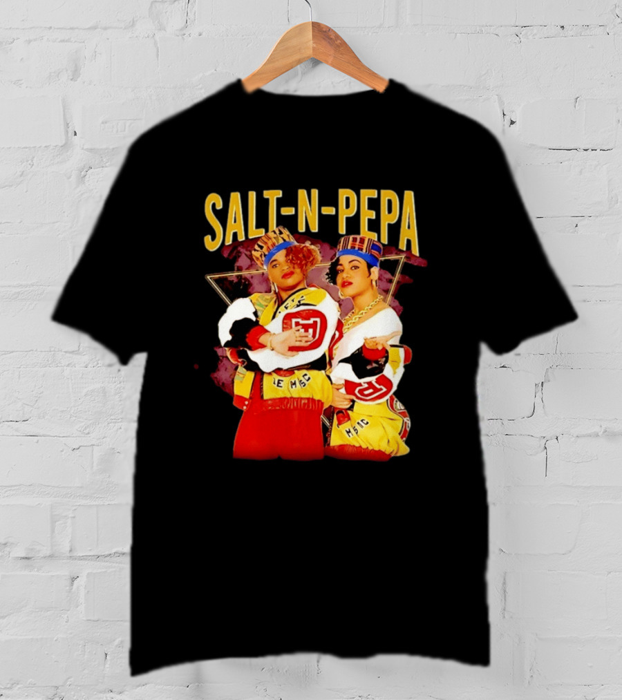 Salt N Pepa Iconic 90s Hip Hop Fashion T-Shirt