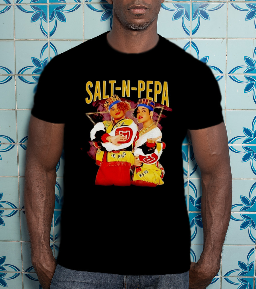 Salt N Pepa Iconic 90s Hip Hop Fashion T-Shirt