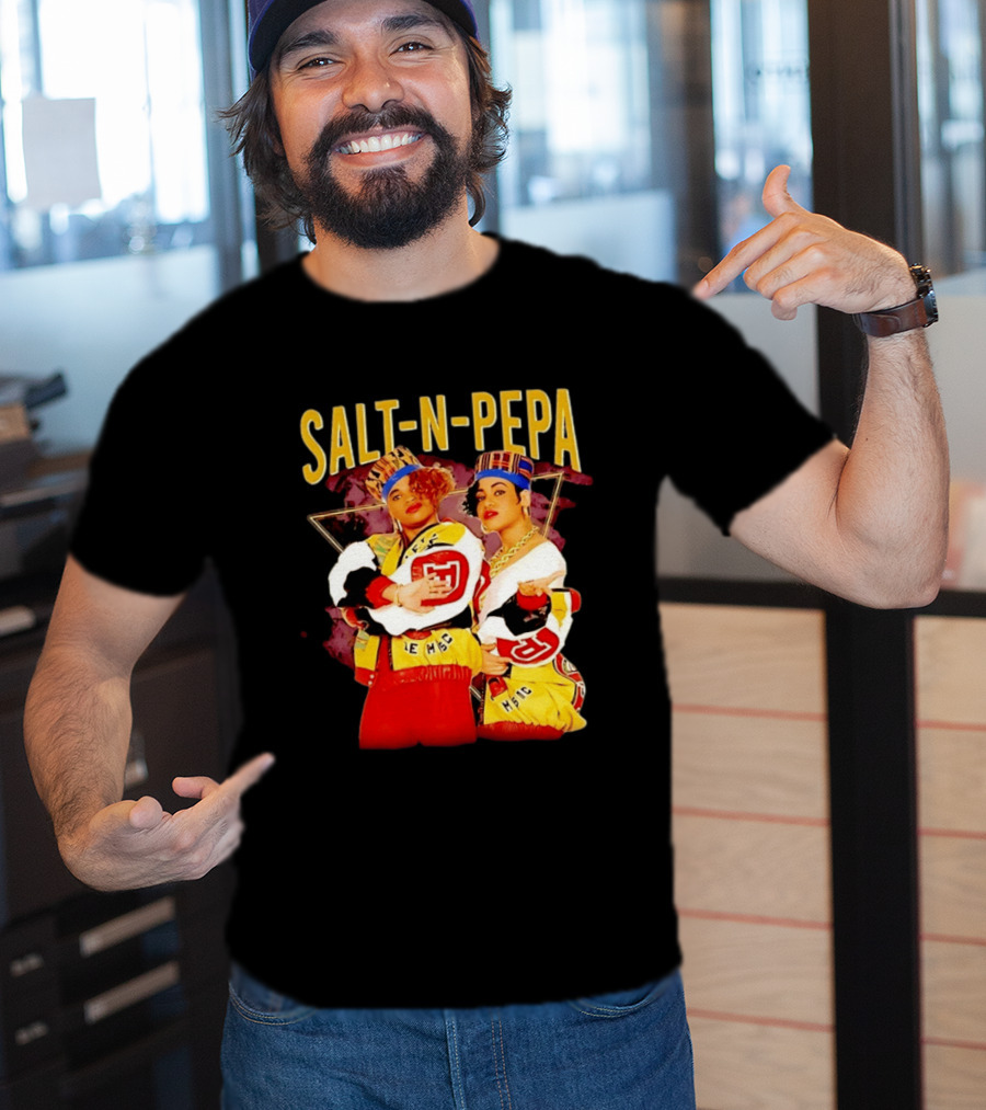 Salt N Pepa Iconic 90s Hip Hop Fashion T-Shirt