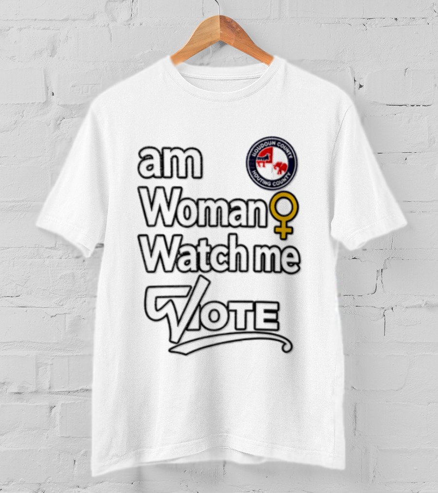 I Am Woman Me Vote Female Empowerment Election T-Shirt