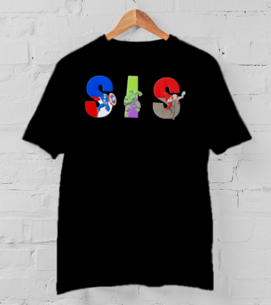 SIS Captain America Hulk Thor Avengers T-Shirt