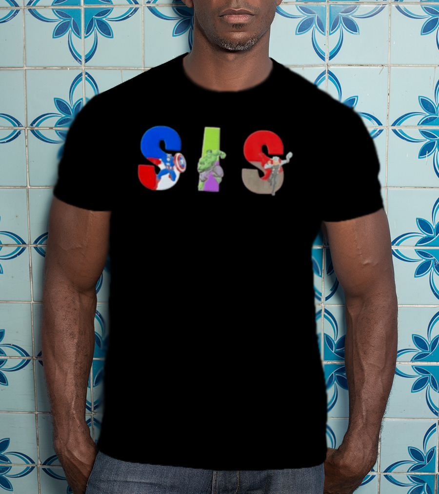 SIS Captain America Hulk Thor Avengers T-Shirt