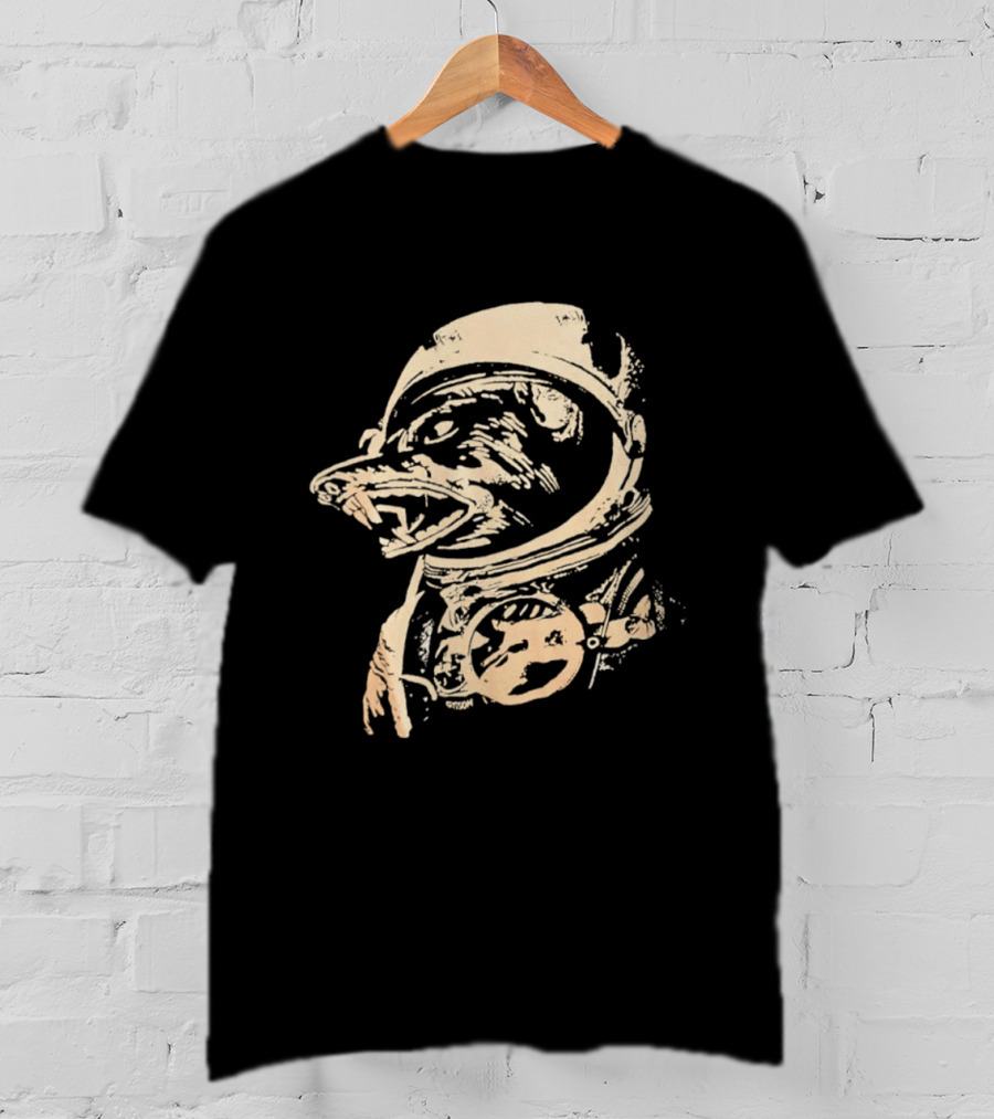 Stussy Astronaut Rat Space Streetwear T-Shirt